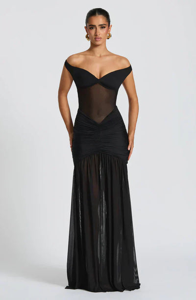 LEILANI MAXI DRESS – BLACK