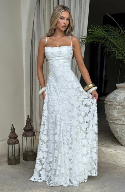 FRANCIS MAXI DRESS – IVORY