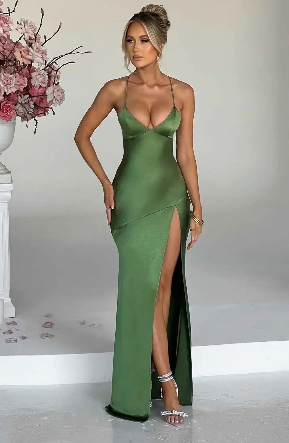 LANA MAXI DRESS – Emerald