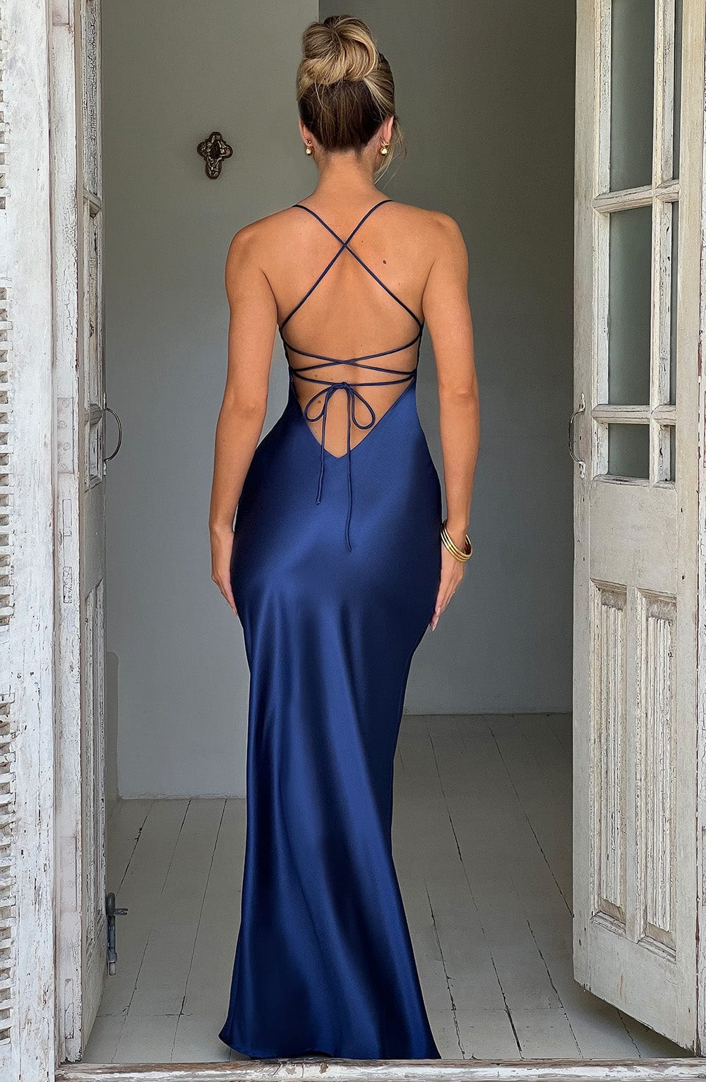 LANA MAXI DRESS – Navy
