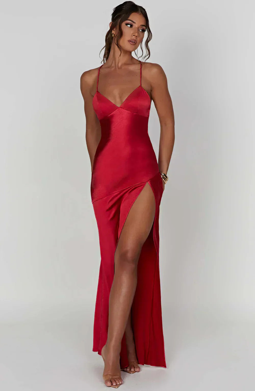 LANA MAXI DRESS – Red