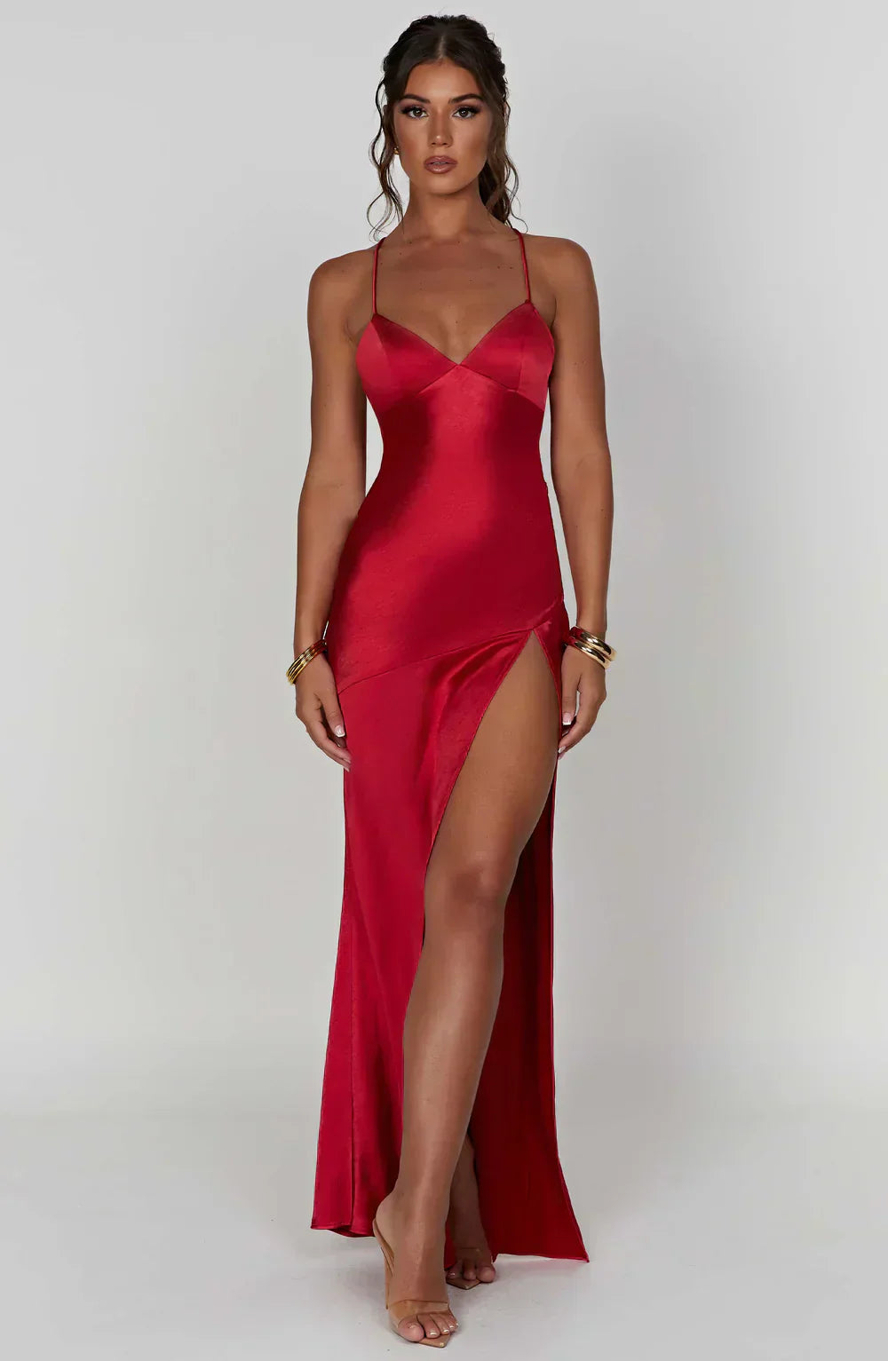 LANA MAXI DRESS – Red