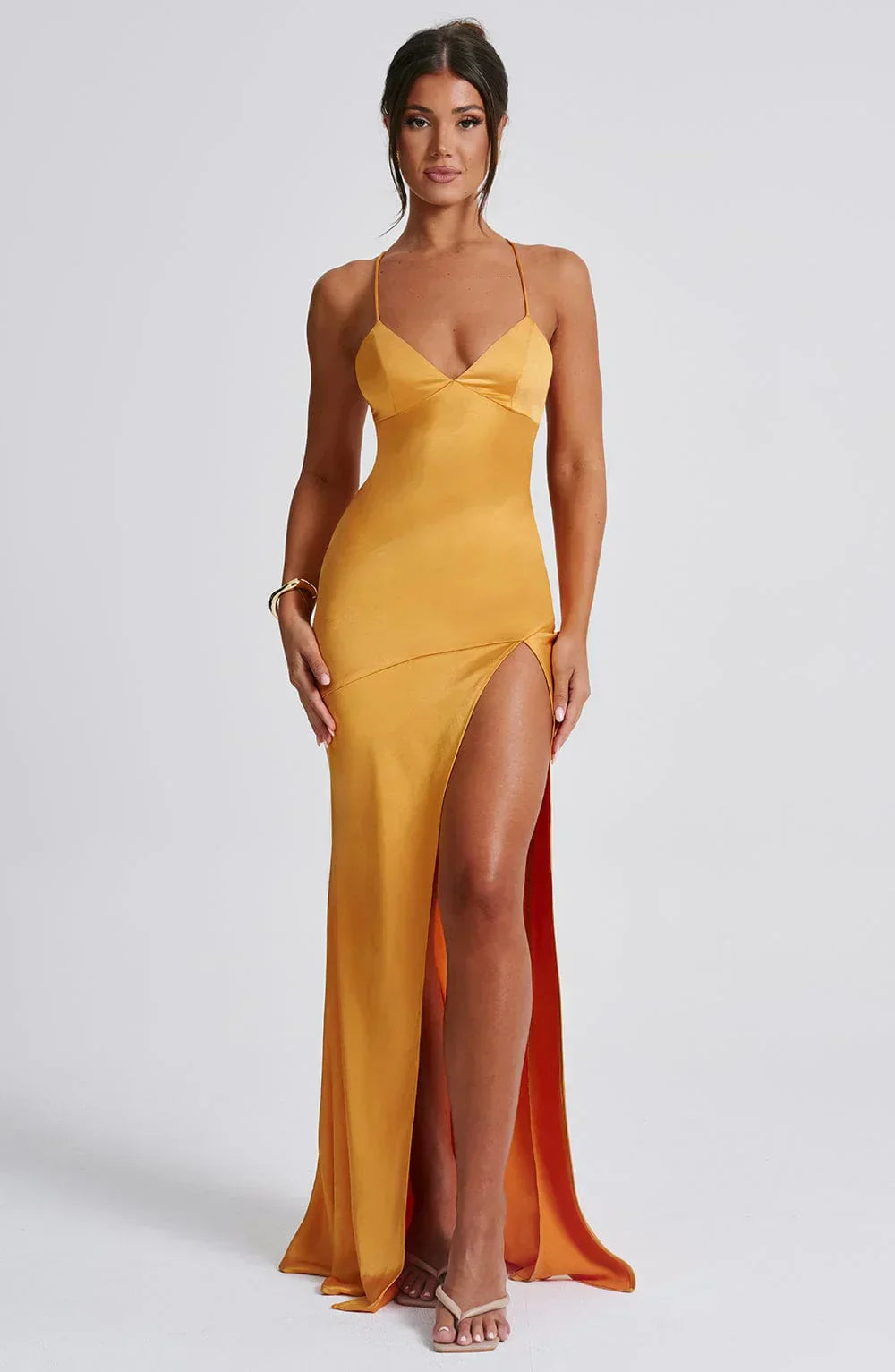 LANA MAXI DRESS – Tangerine
