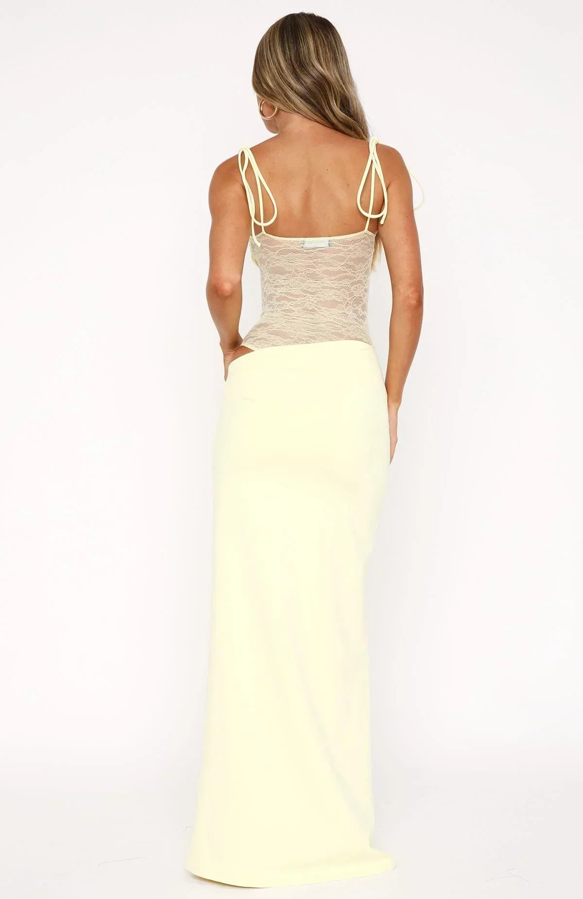 LACY Maxi Dress – Lemon