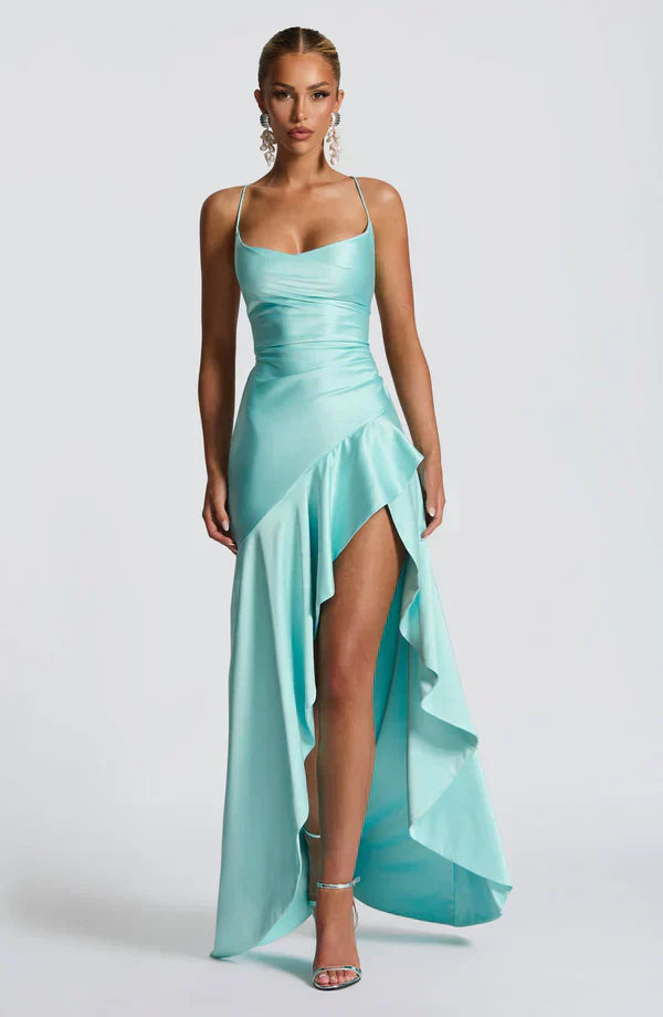 ISLA MAXI DRESS – AQUA