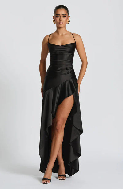 ISLA MAXI DRESS – BLACK