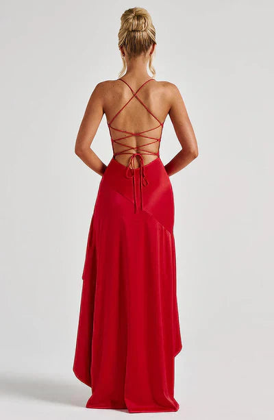 ISLA MAXI DRESS – RED