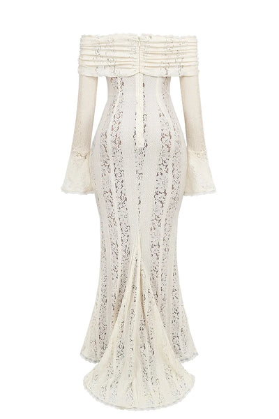 ELENA MAXI DRESS - WHITE