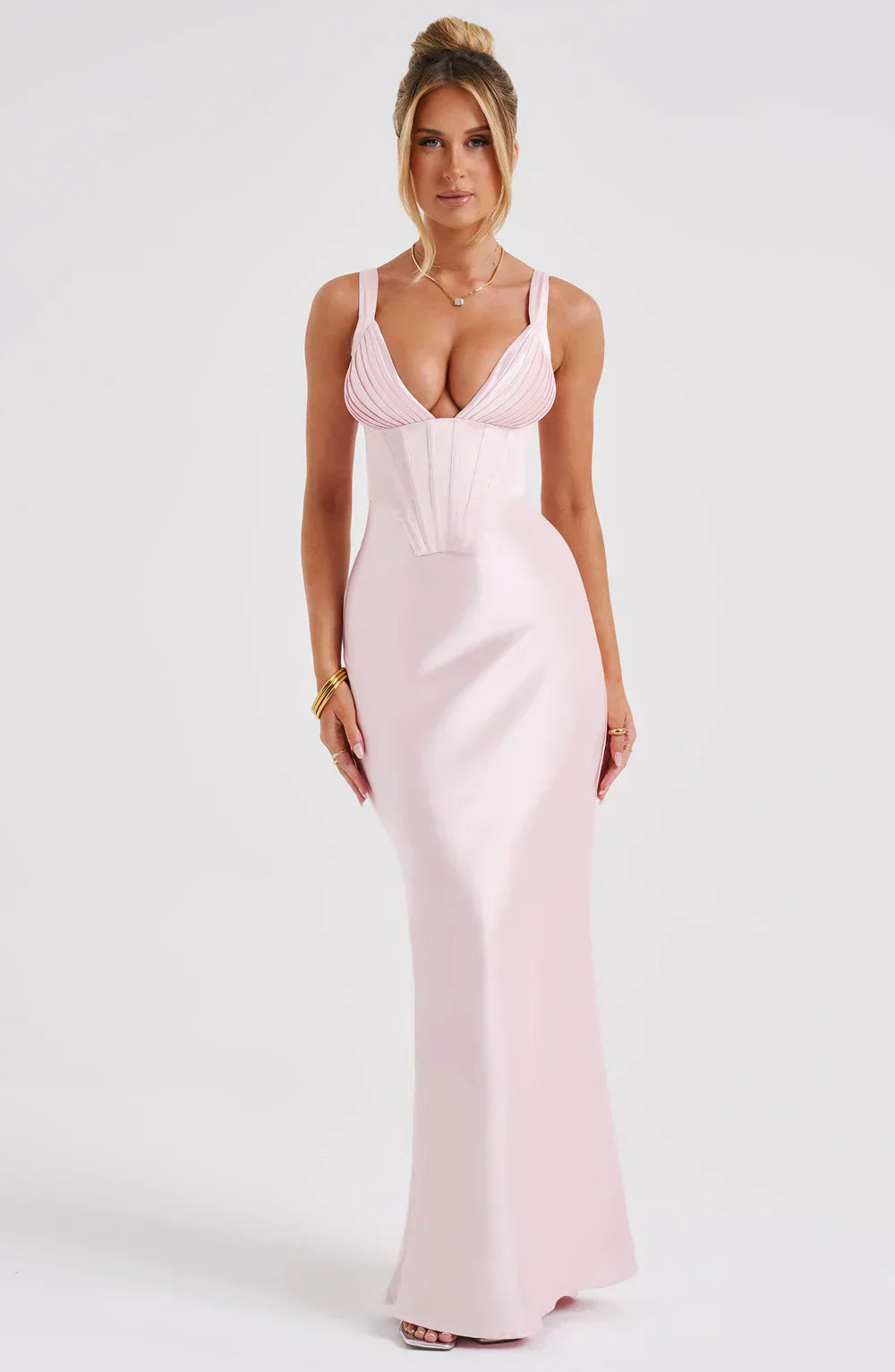 ALINA MAXI DRESS – BLUSH