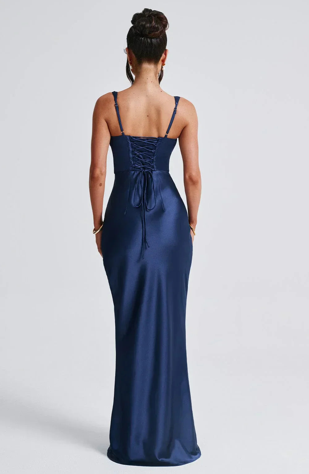 ALINA MAXI DRESS – NAVY