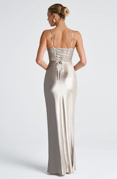 ALINA MAXI DRESS – SHELL